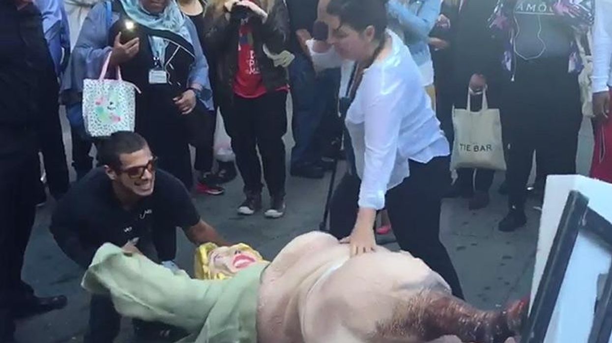 Graphic Hillary Clinton Statue Provokes Outrage In NYC