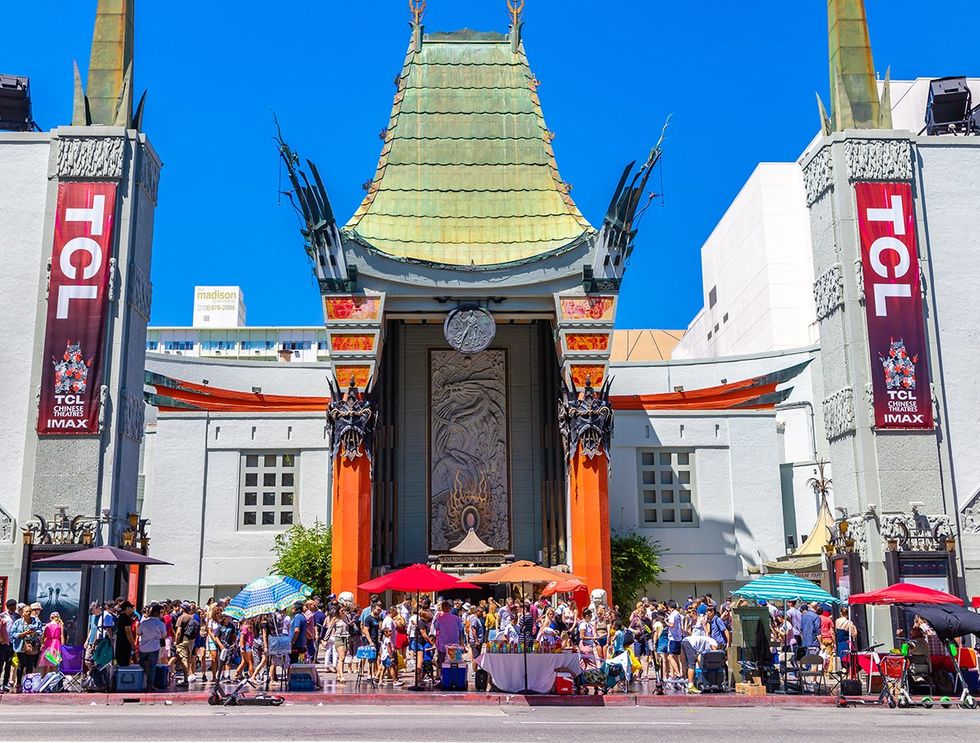 Graumans TCL Chinese Theatre on Hollywood Boulevard Los Angeles California