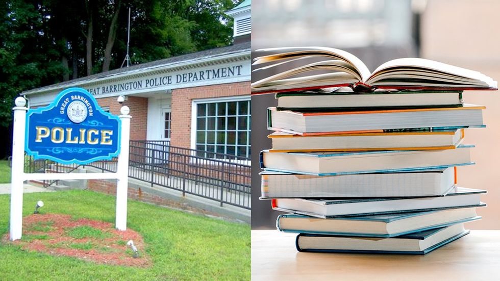 Great Barrington Police Department Massachusetts Removes Books from Middle School After Hours