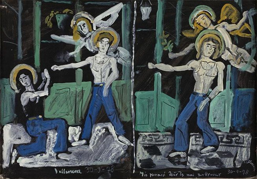 Greek Art, Public and Private, by Yannis Tsarouchis