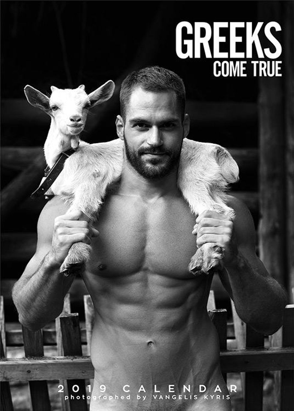 Greeks Come True is back for 2019 with a new, sizzling hot Calendar