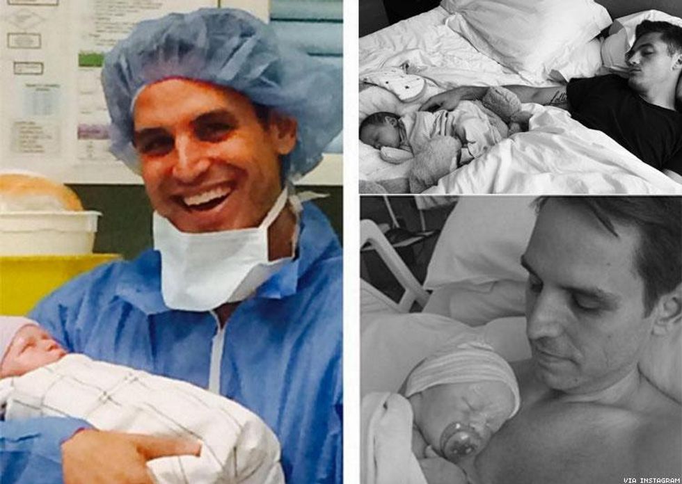 Greg Berlanti and Robbie Rogers