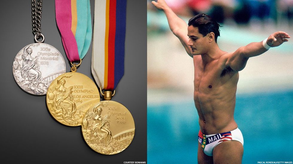Greg Louganis to Auction Three Olympic Medals – HIV/AIDS Group to Benefit