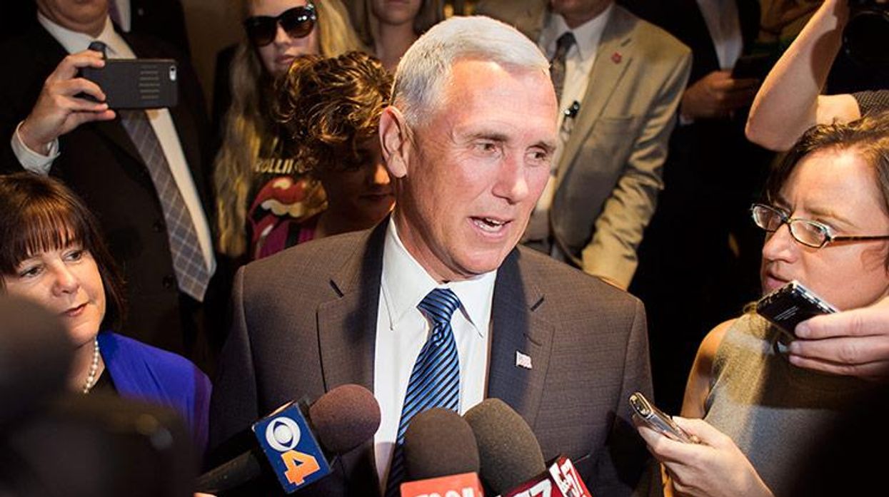 Gregory T. Angelo and Jimmy LaSalvia Mike Pence