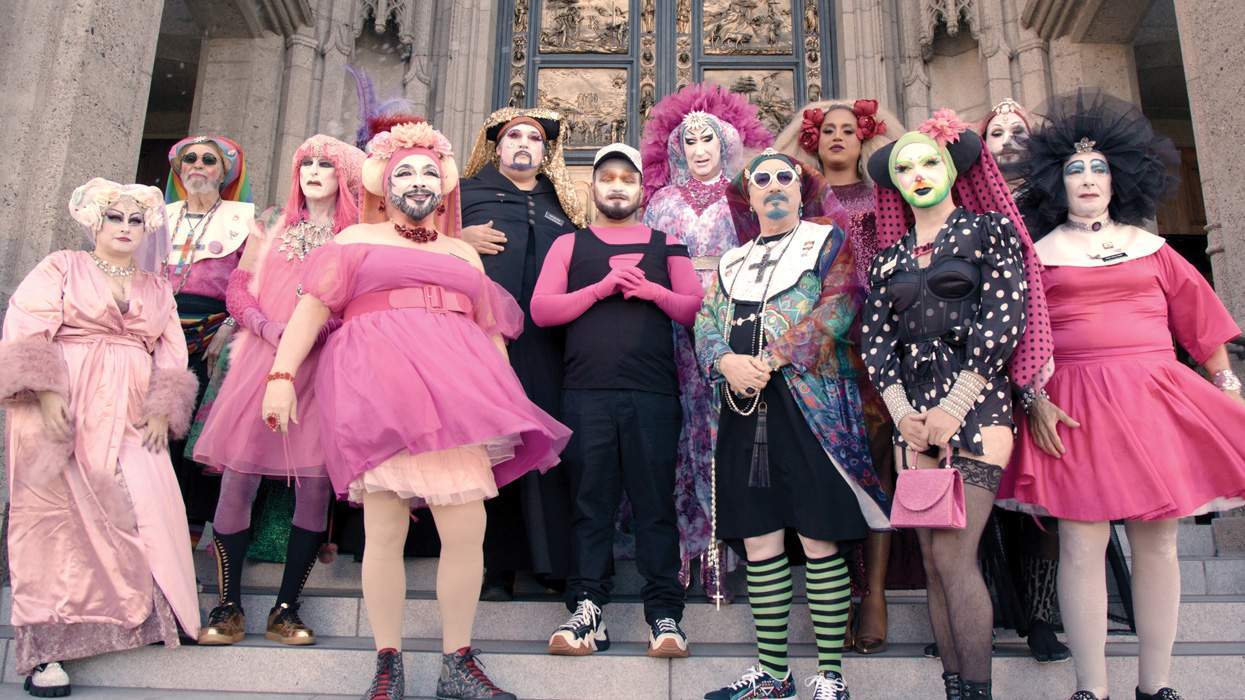 Group photo of The Sisters of Perpetual Indulgence