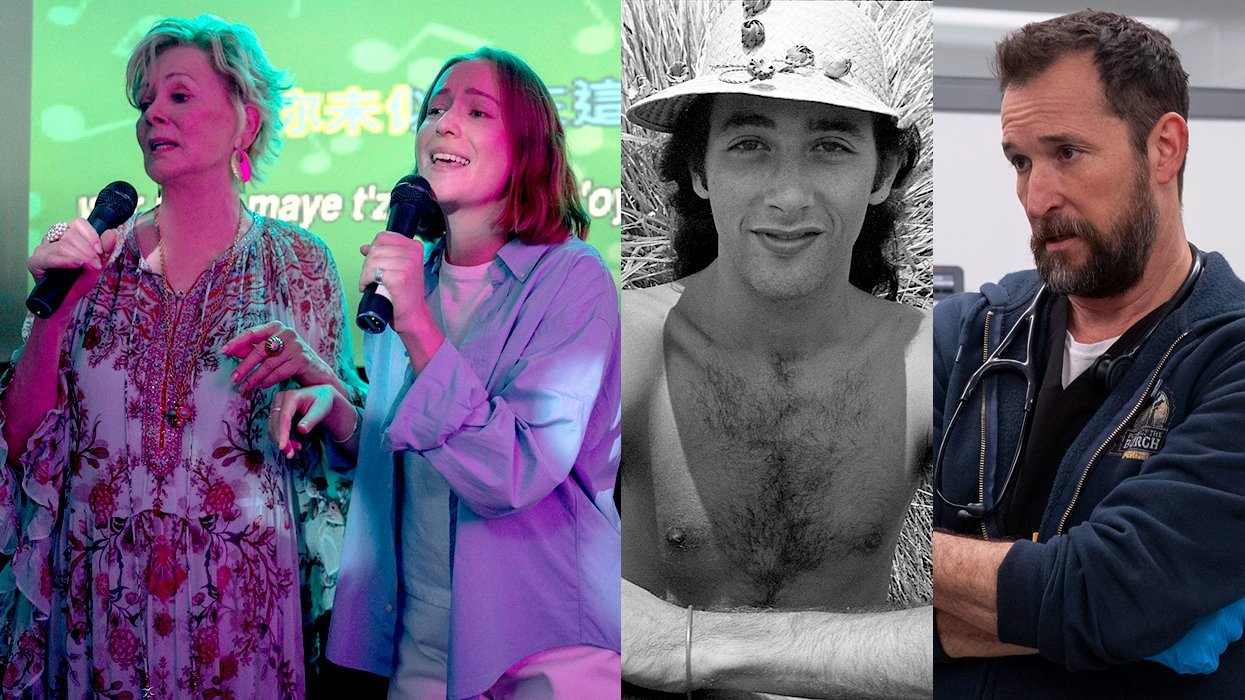 Hacks show Debra and Ava singing karaoke Paul Reubens HBO documentary Peewee As Himself Noah Wylie in the pitt