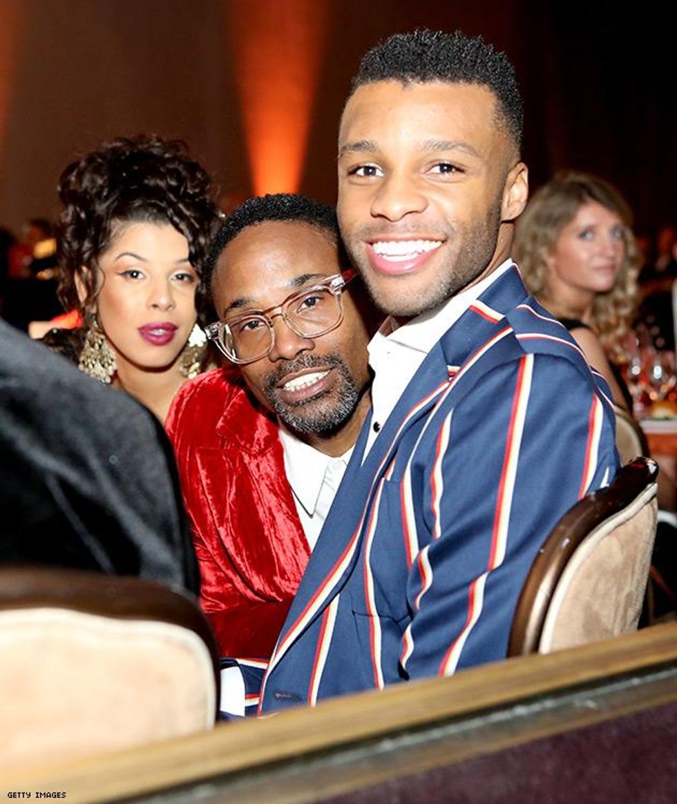 Hailie Sahar, Billy Porter, and Dyllon Burnside