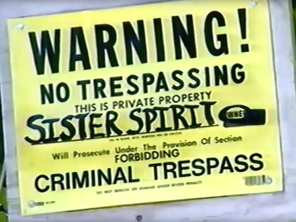Harassment of Camp Sister Spirit