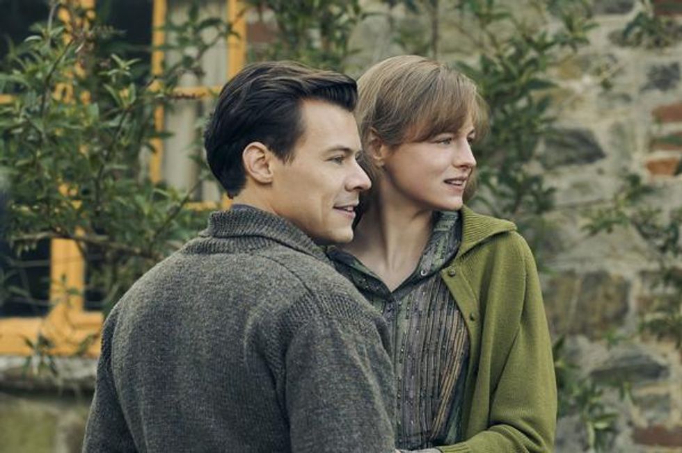 Harry Styles and Emma Corrin