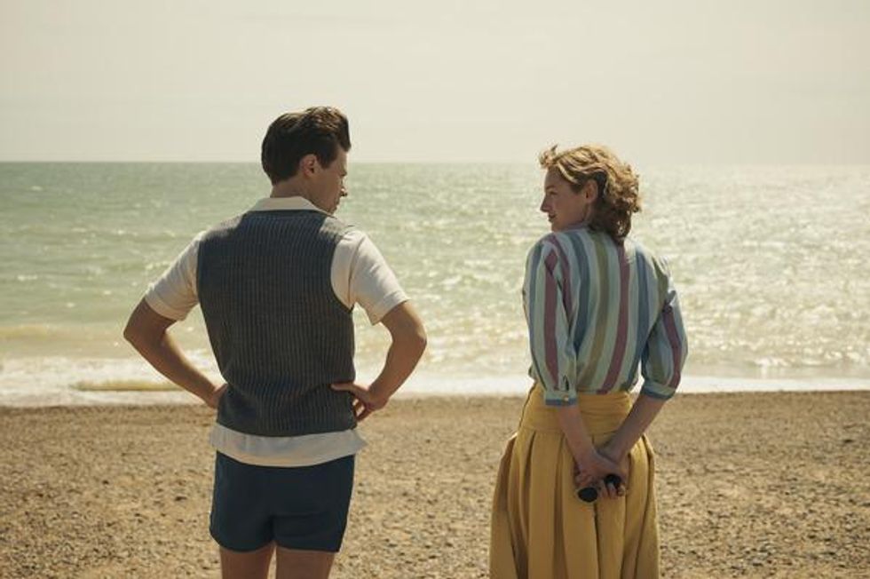 Harry Styles and Emma Corrin