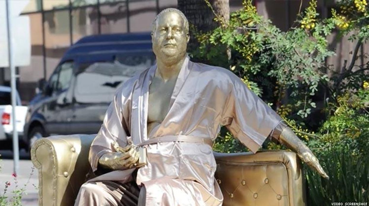 Harvey Weinstein Statue Debuts Before the Oscars