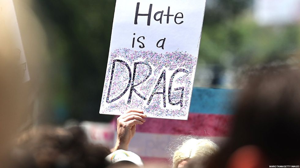Hate is a drag sign.
