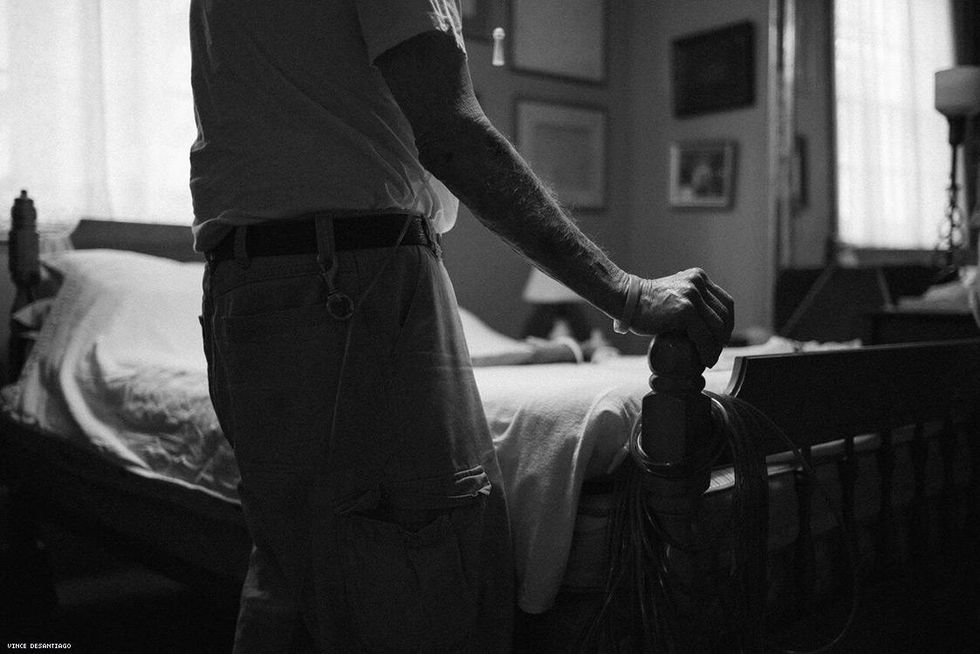 Haunted by the flames