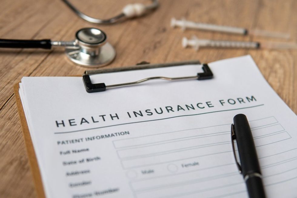 Health insurance form