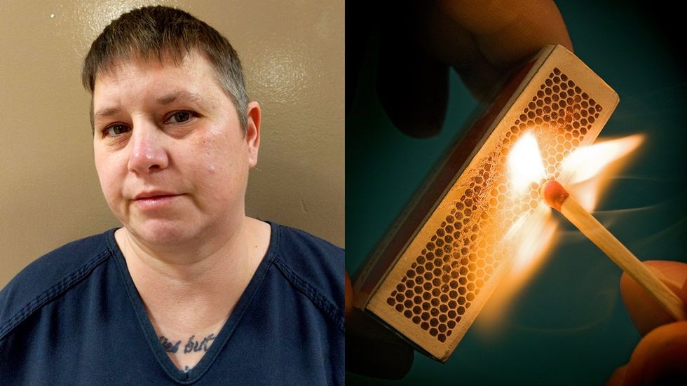 Heather Dibert Pennsylvania 39 felony charges Arson