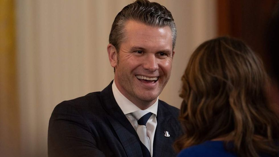Hegseth at the White House