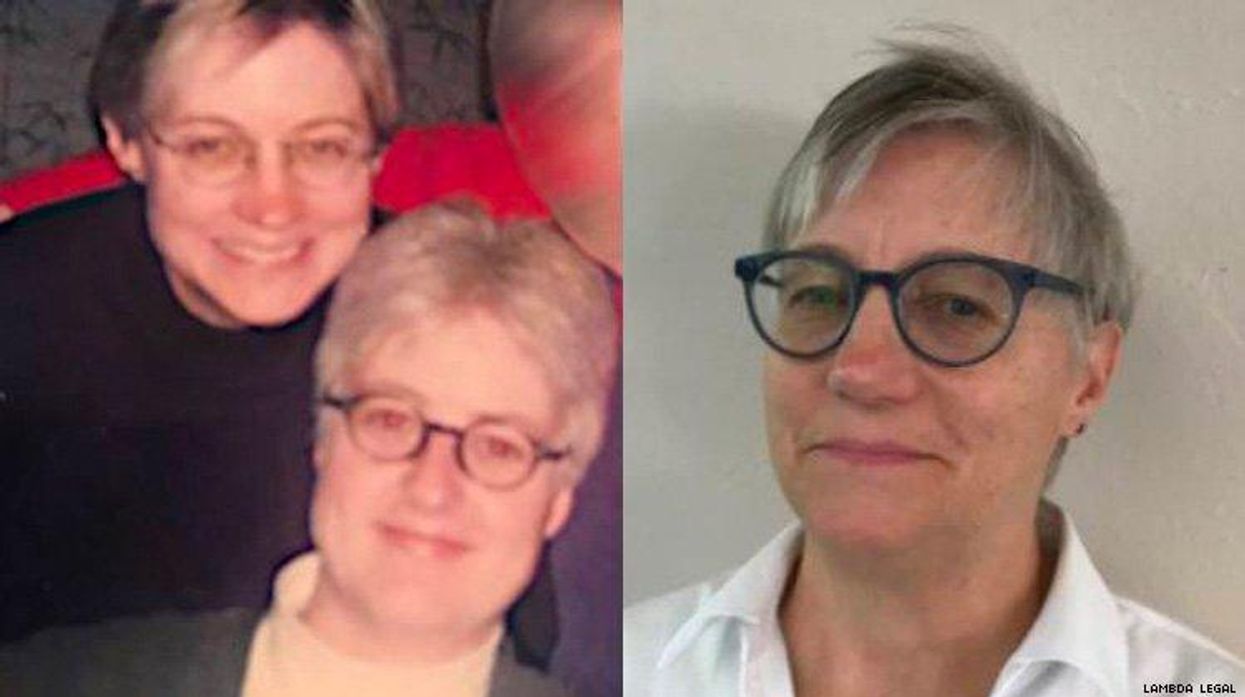 Helen Thornton and Marge Brown