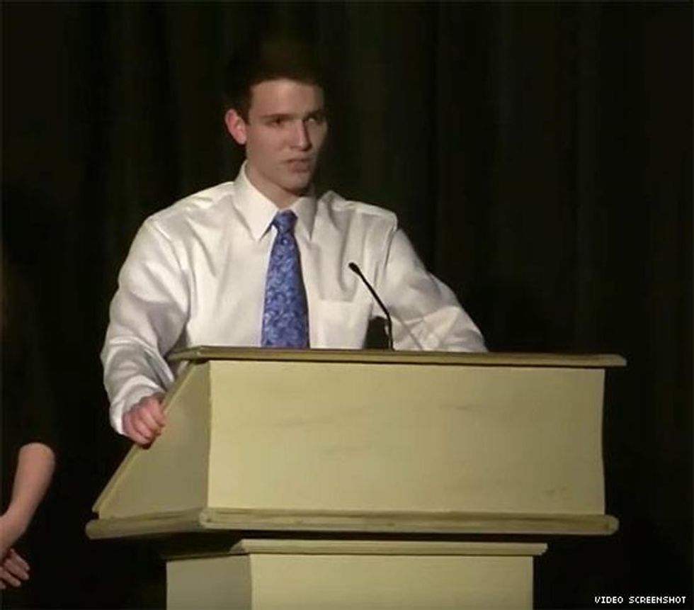 High Schooler Comes Out During Senior Superlatives