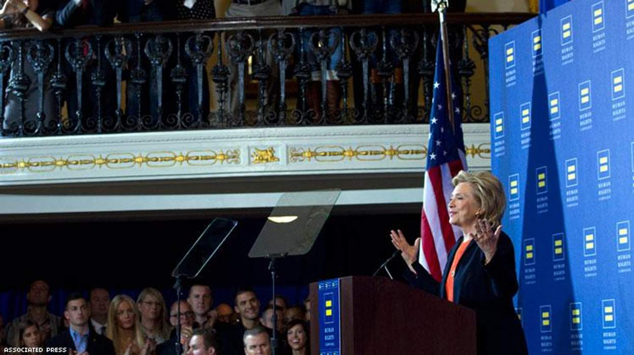 Hillary Clinton at Human Rights Campaign