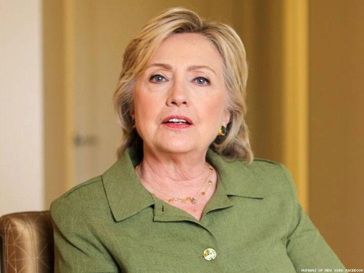 Hillary Clinton Talks About Being Almost The Only Woman In The Room 
