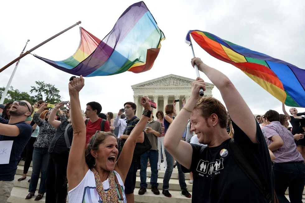 historic LGBTQ rights milestone photo gallery Marriage Equality ruling day across USA June 26th 2015