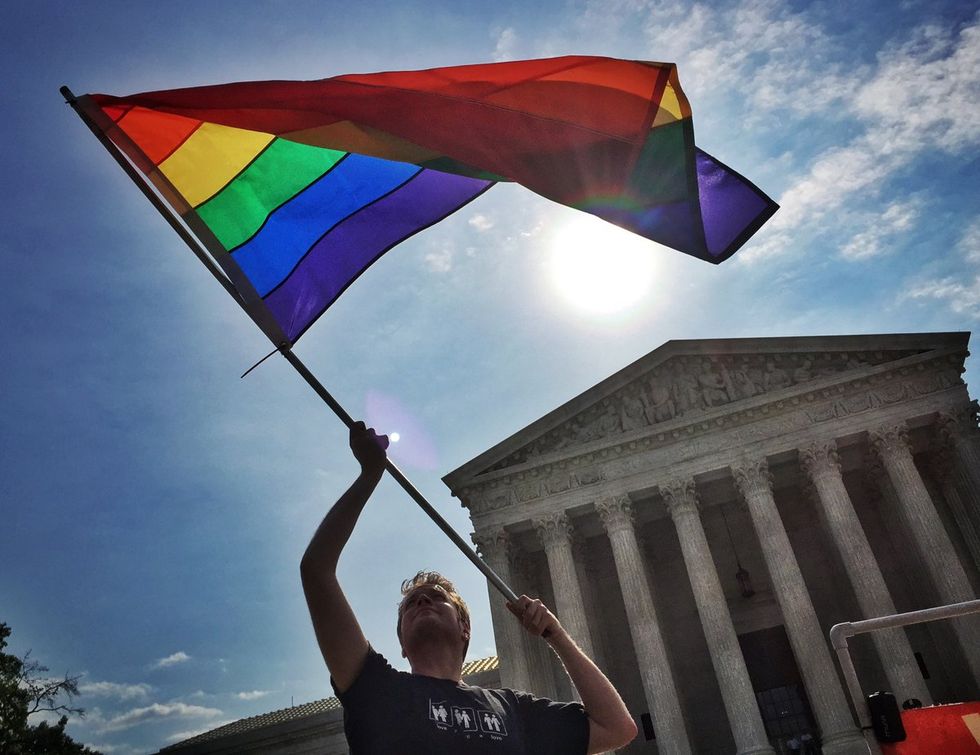 historic LGBTQ rights milestone photo gallery Marriage Equality ruling day across USA June 26th 2015