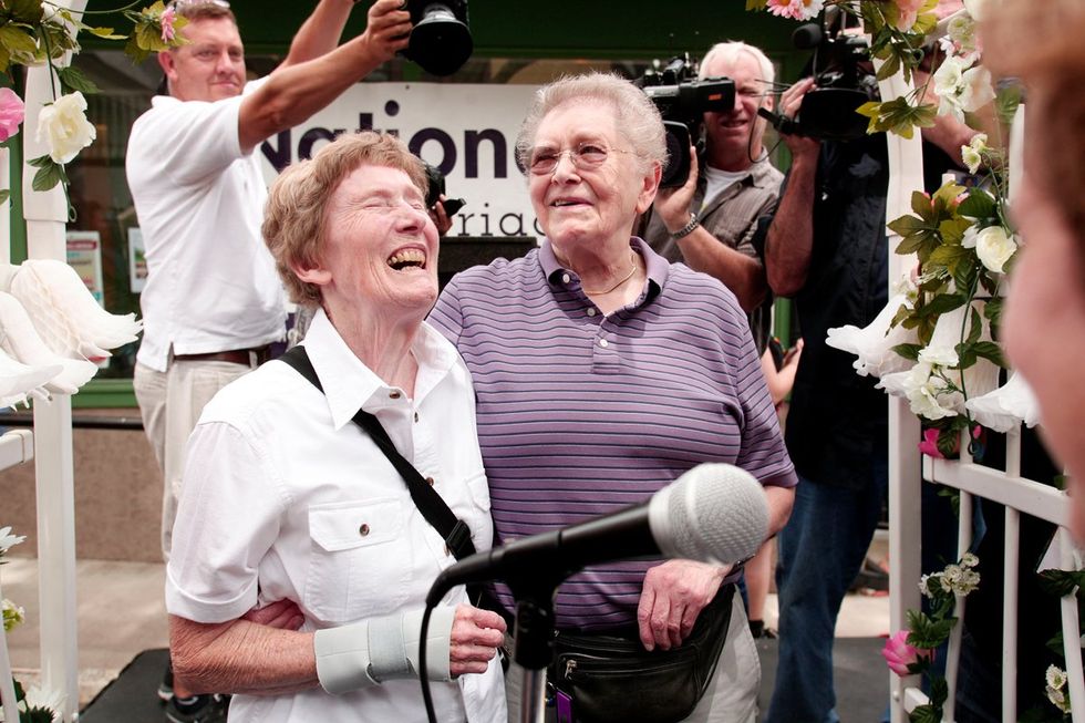 historic LGBTQ rights milestone photo gallery Marriage Equality ruling day across USA June 26th 2015