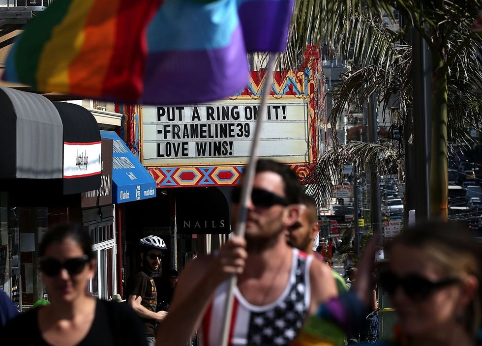 historic LGBTQ rights milestone photo gallery Marriage Equality ruling day across USA June 26th 2015