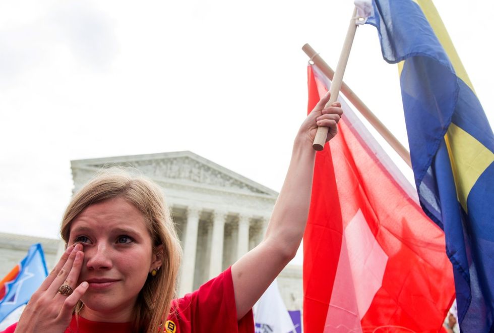 historic LGBTQ rights milestone photo gallery Marriage Equality ruling day across USA June 26th 2015