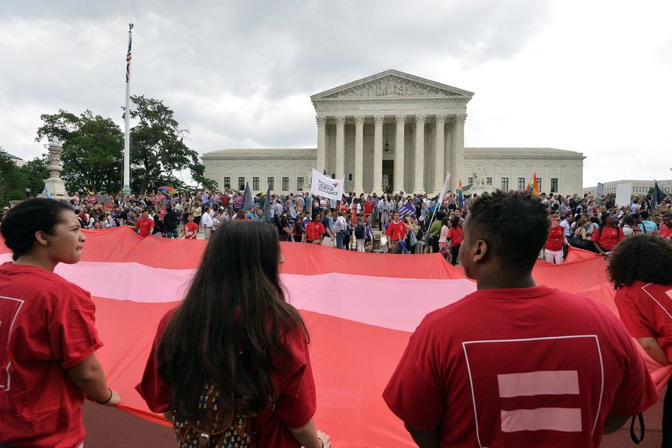 historic LGBTQ rights milestone photo gallery Marriage Equality ruling day across USA June 26th 2015
