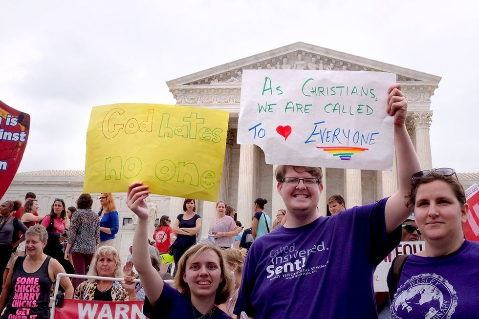historic LGBTQ rights milestone photo gallery Marriage Equality ruling day across USA June 26th 2015