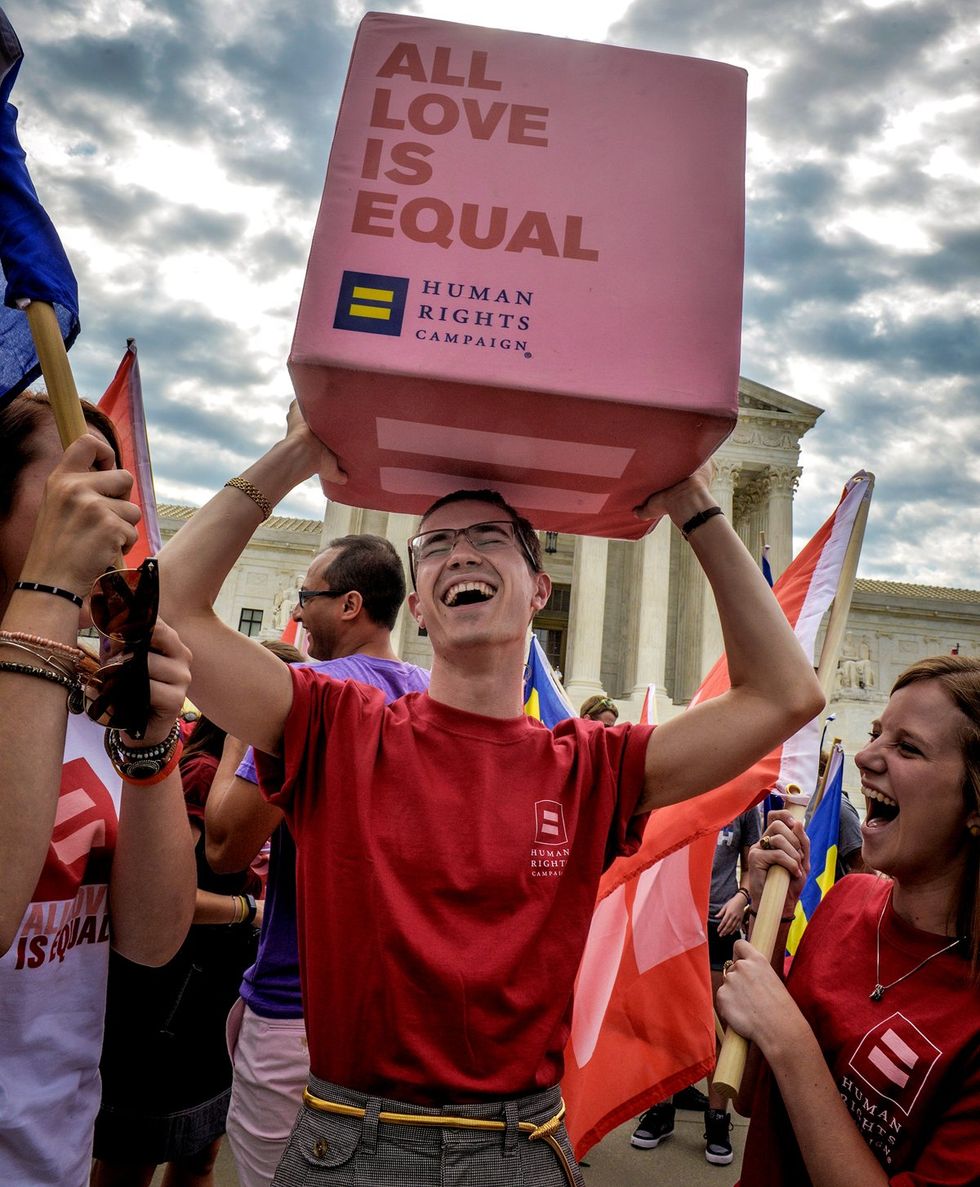 historic LGBTQ rights milestone photo gallery Marriage Equality ruling day across USA June 26th 2015