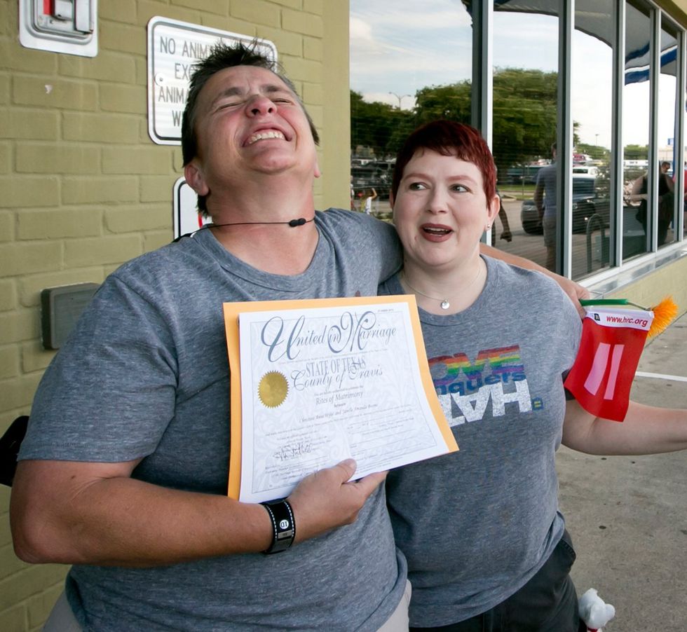 historic LGBTQ rights milestone photo gallery Marriage Equality ruling day across USA June 26th 2015