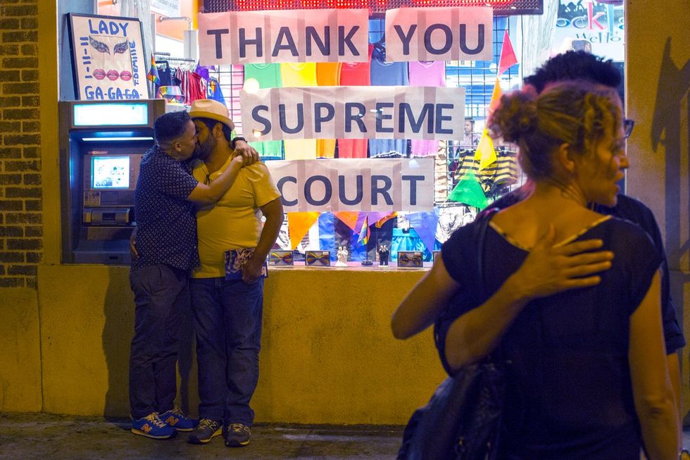 historic LGBTQ rights milestone photo gallery Marriage Equality ruling day across USA June 26th 2015