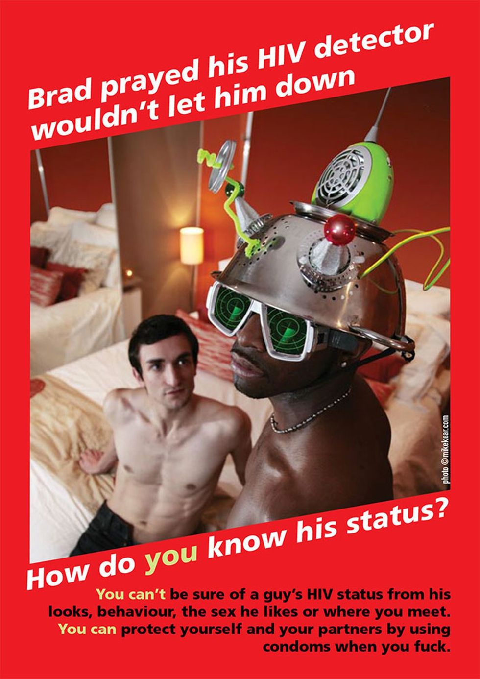 Historical Fliers Gay Men Fighting AIDS Campaign