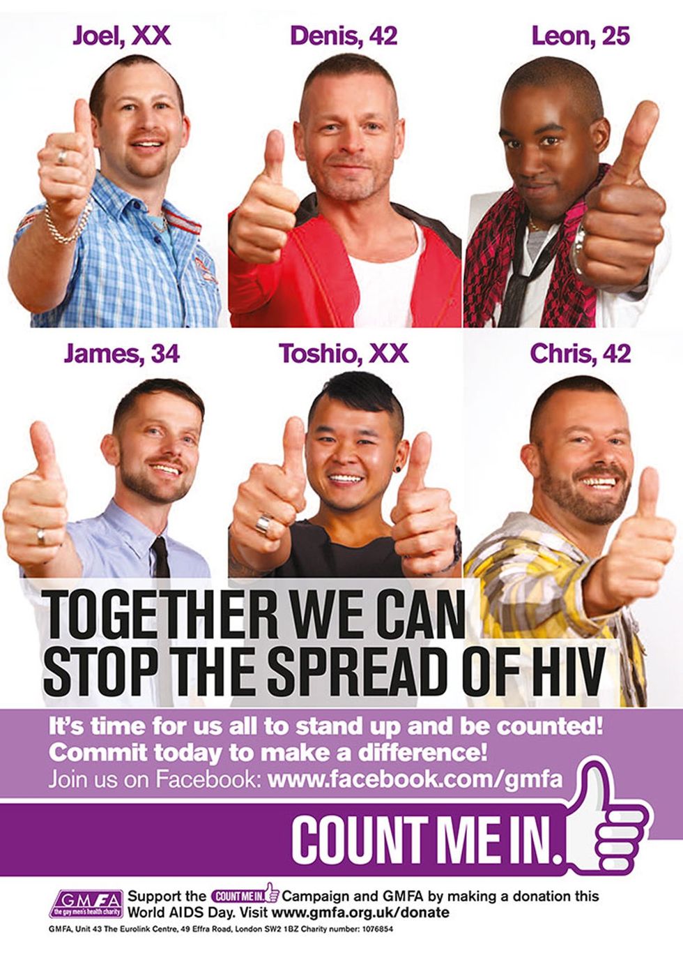 Historical Fliers Gay Men Fighting AIDS Campaign