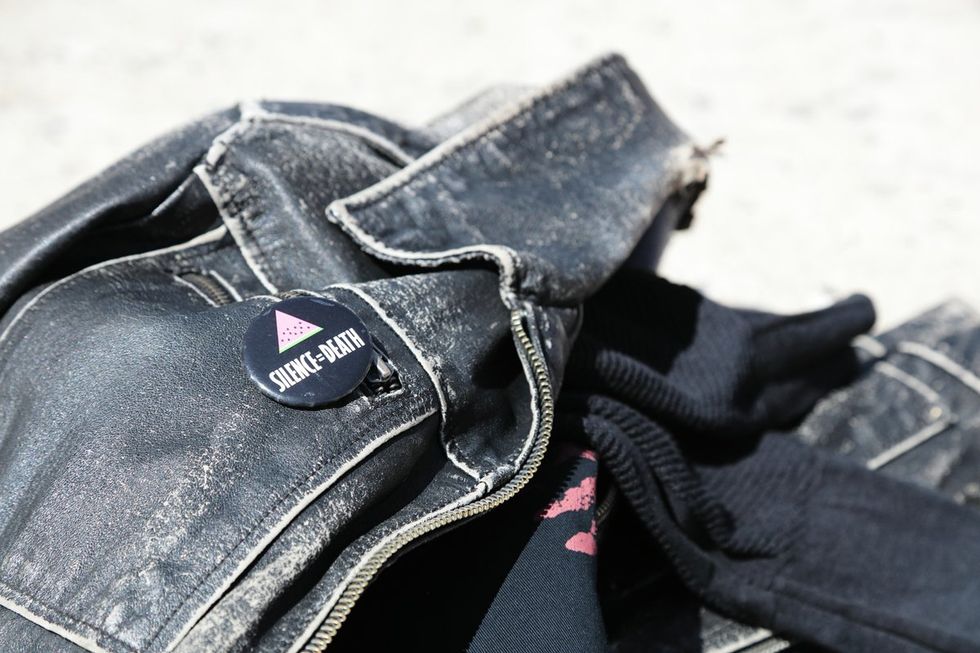 HIV and AIDS activists hold coffin delivery to protest PEPFAR cuts at State Department building in Washington, D.C., April 17, 2025