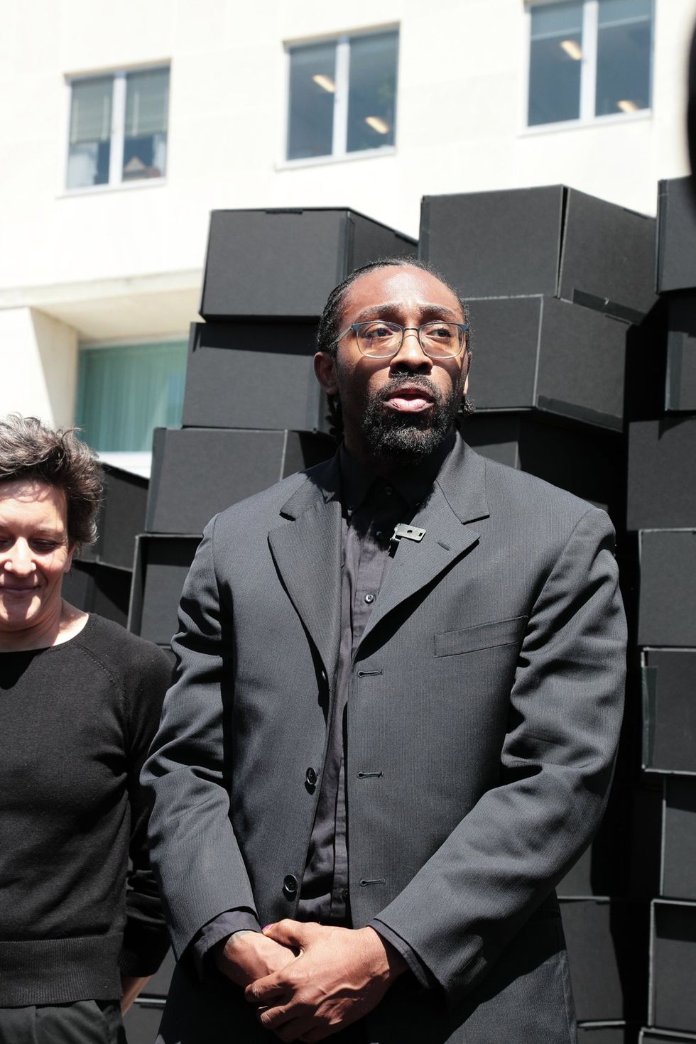 HIV and AIDS activists hold coffin delivery to protest PEPFAR cuts at State Department building in Washington, D.C., April 17, 2025