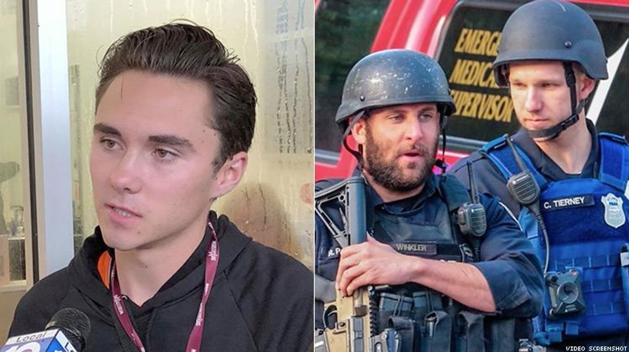 Hoax Call Leads SWAT Team To Home Of David Hogg