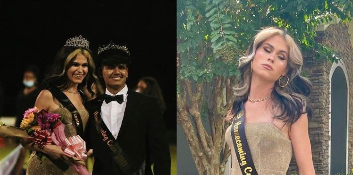 Olympia High School crowns first transgender Homecoming queen in