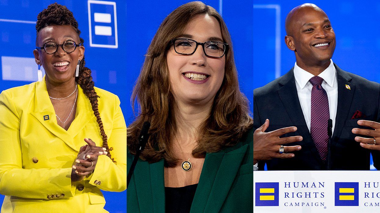 HRC 2025 Human Rights Campaign event Kelley Robinson Sarah McBride Wes Moore