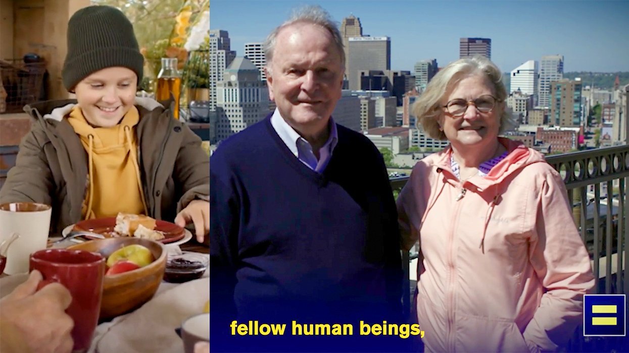 HRC video stills transgender child supportive grandparents