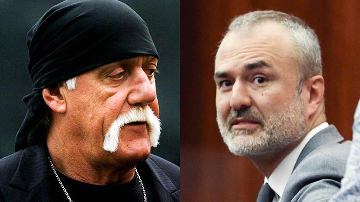 Hulk Hogan and Nick Denton