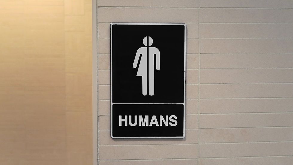 Humans bathroom sign – Mississippi Republicans pass anti-trans legislative bill at last minute 