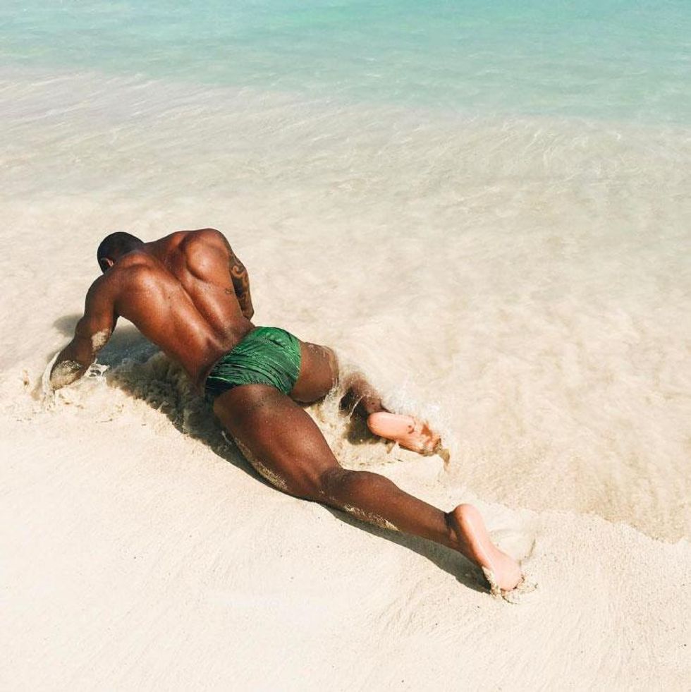 "I would rather be here."