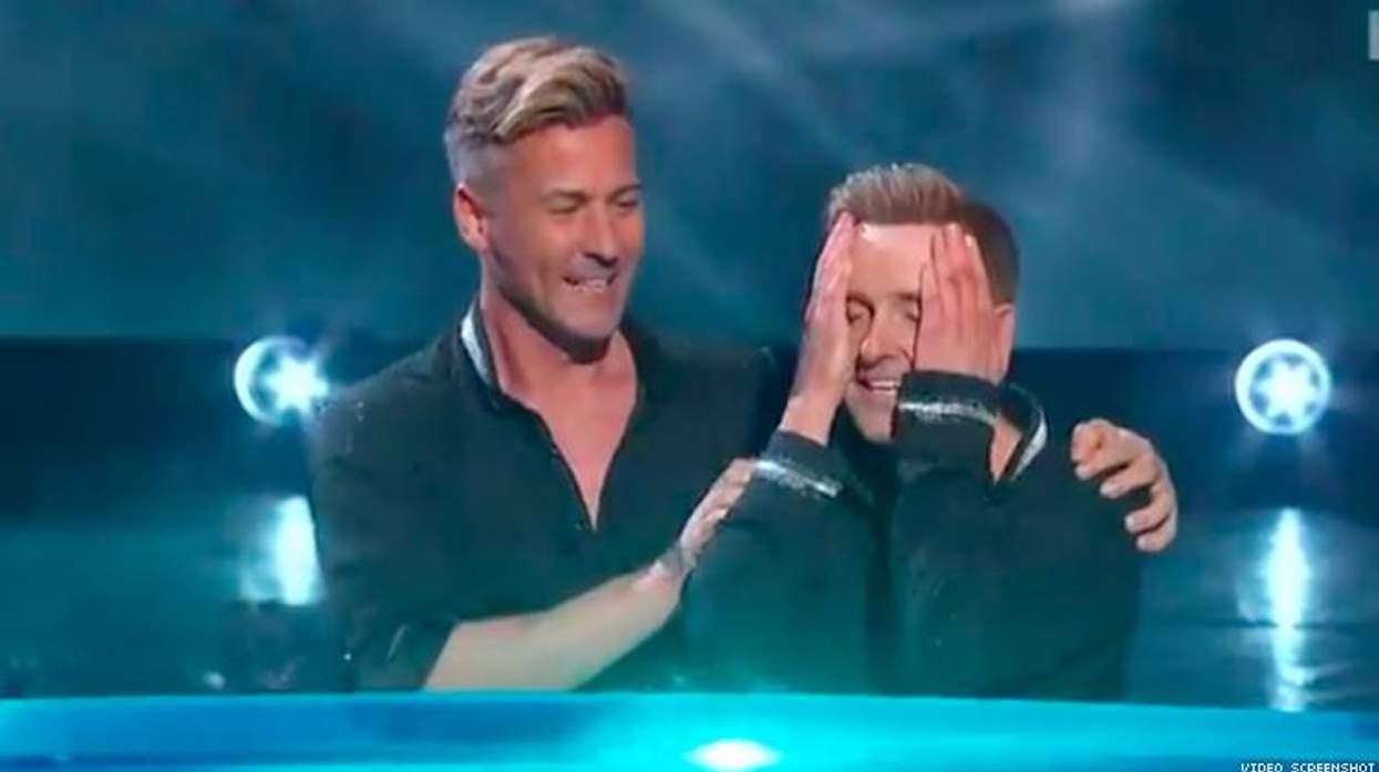 Ian H. Watkins and Matt Evers