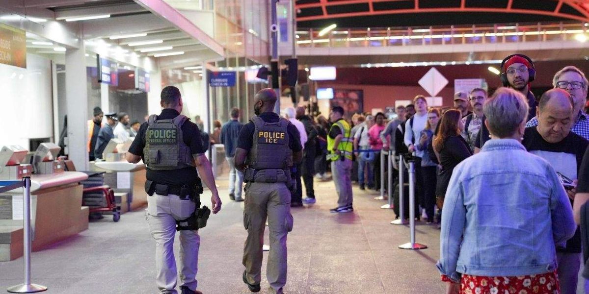 Trump says 'no masks' for ICE agents at U.S. airports