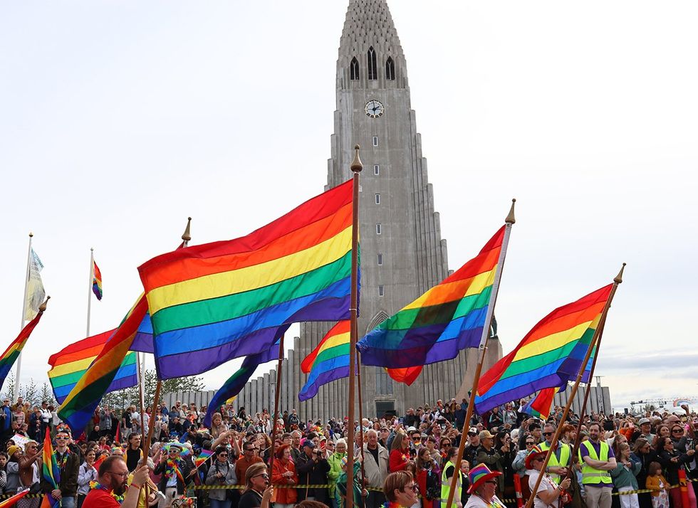 Iceland Reykjavik Pride parade 2024