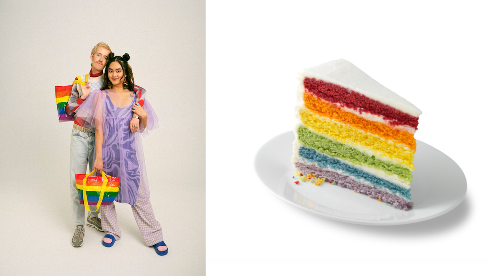 Ikea pride bag cake storstomma