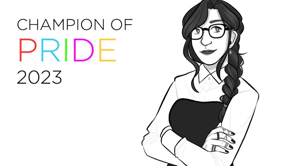 
<p>Champions of Pride 2023: Asexual Author Michele Kirichanskaya</p>
